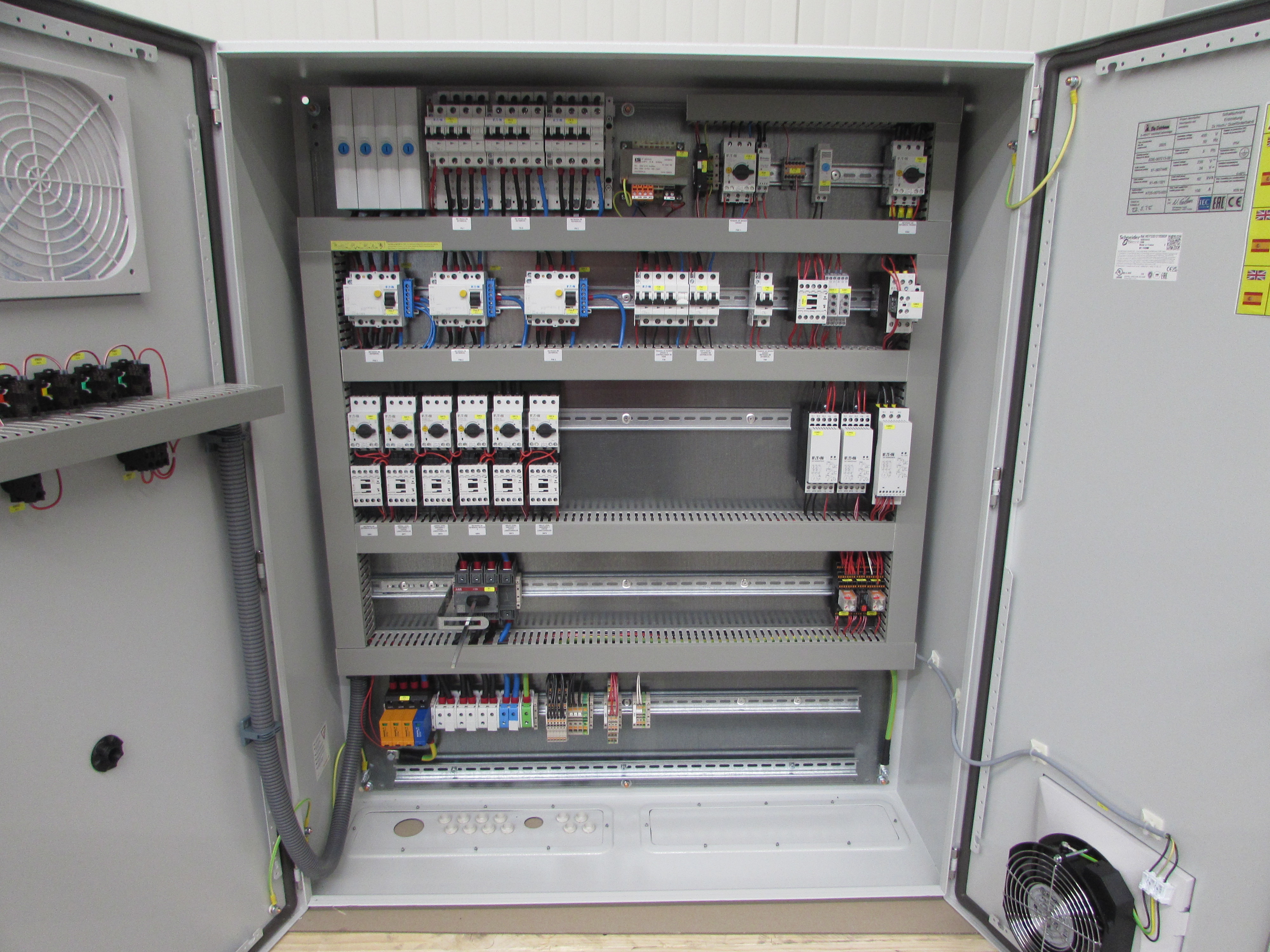 Control cabinet Campomayor NNB manure removal